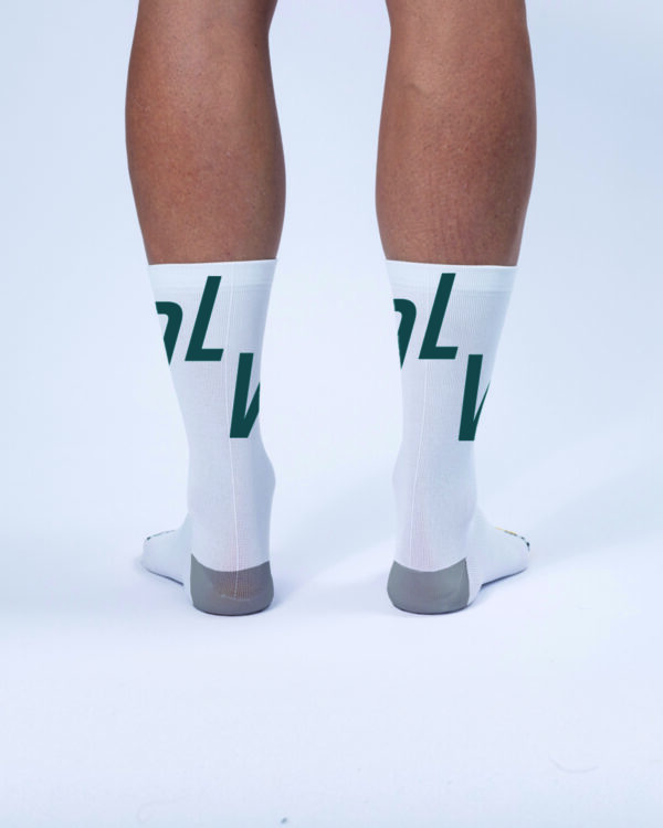 Logo performance sokken white - Afbeelding 2