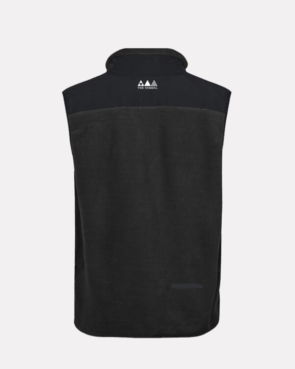 Outdoor bodywarmer zwart - Afbeelding 2