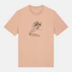 De afdaling T-shirt - XS, peach
