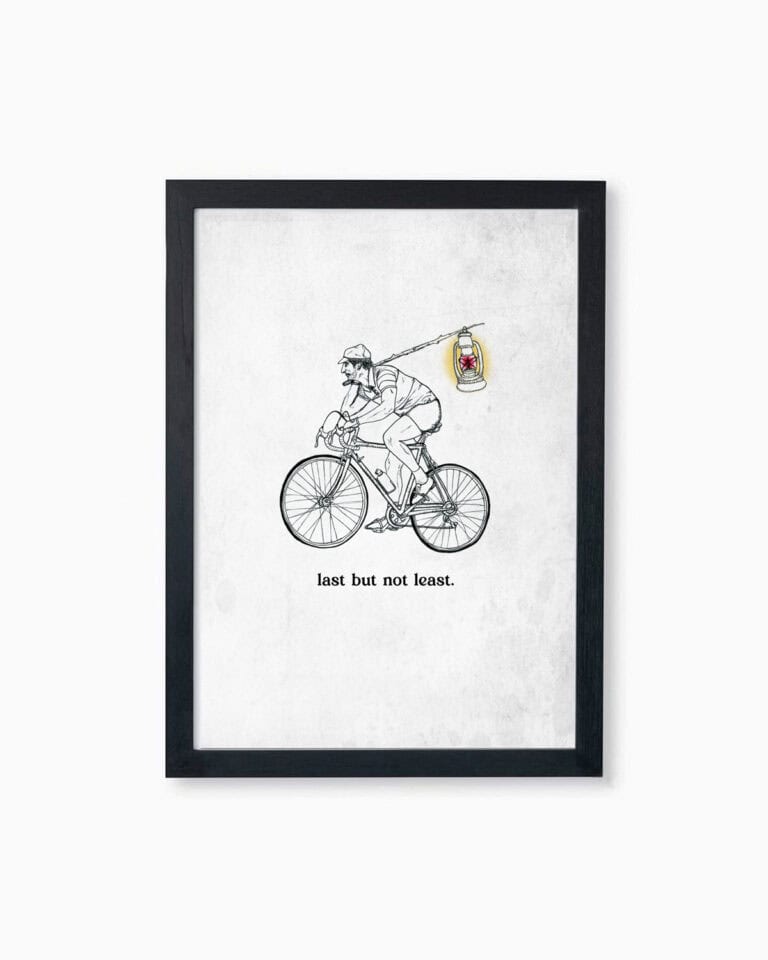 Affiche de la lanterne rouge