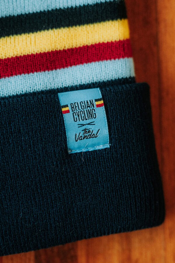 Belgian Cycling Beanie Navy - Afbeelding 3