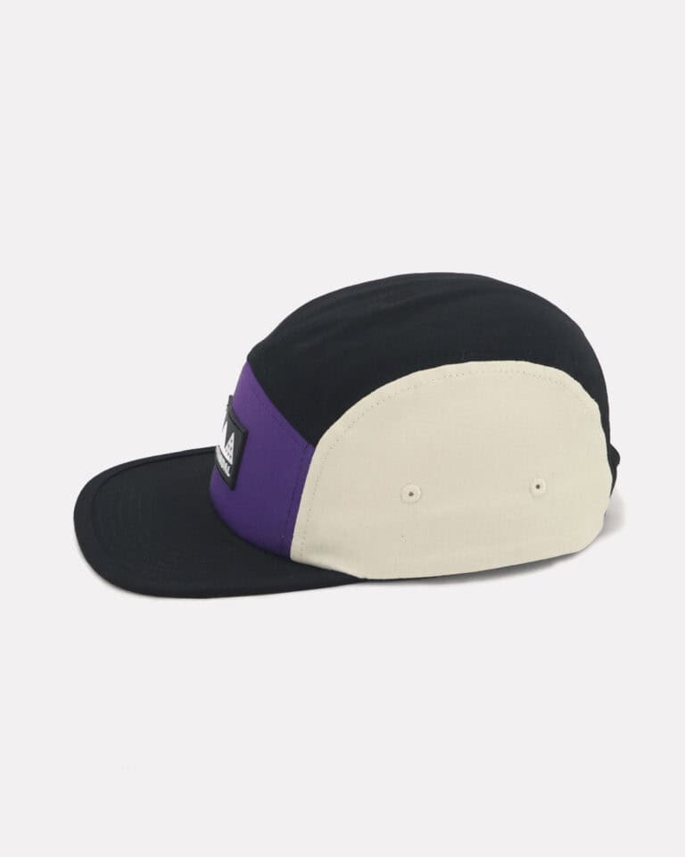 5panel cap Black/Purple